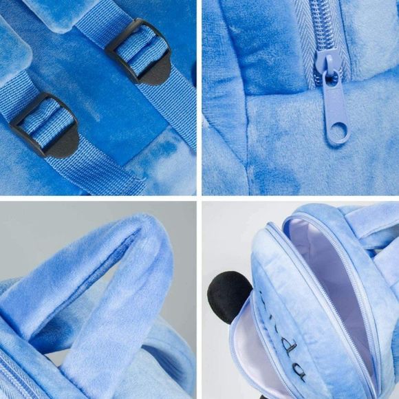 Plush Mini Kids School Backpack - Picture 3 of 9